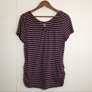 Striped Maternity Top